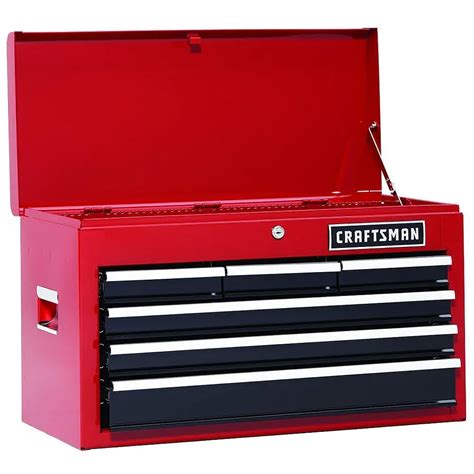 Trusted By Those In The Know. The CRAFTSMAN® 3-drawer portable tool chest is exactly what you need to store your most-used hand tools. The durable steel chest that can easily be transported to your jobsite. Tools stay organized and easy to find in three shallow drawers and a deeper storage area under the lid.